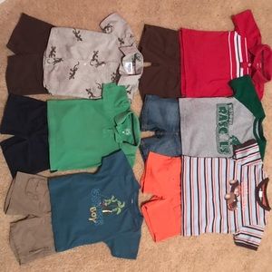 6 sets Boys Summer Outfits, Size 3T